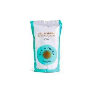 Sal marina fina bolsa 1kg Sal de Ibiza