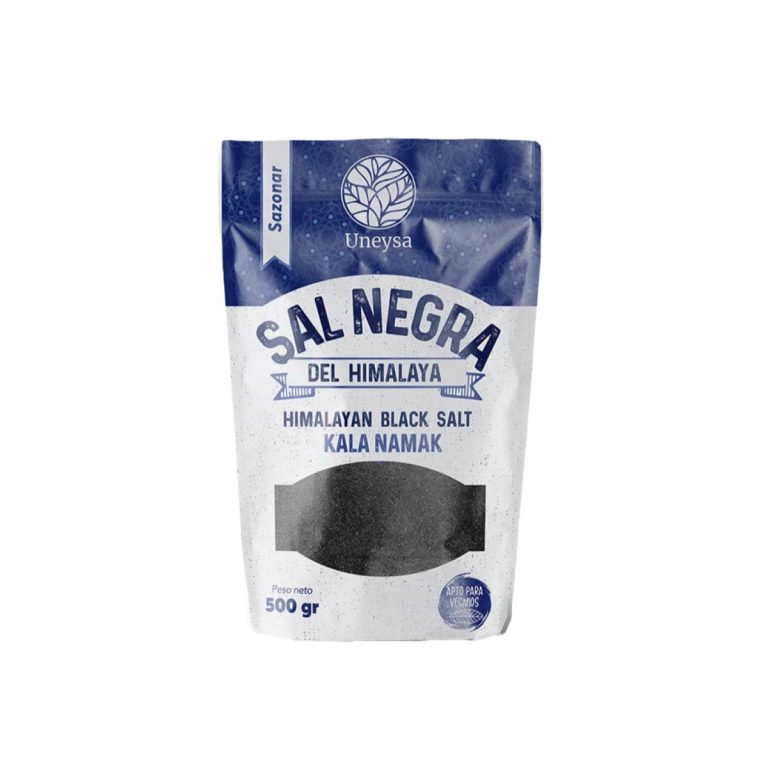 Sal Negra del Himalaya fina 500g Uneysa