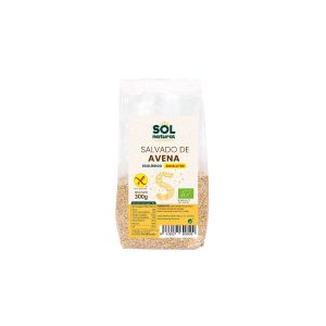 Salvado de avena sin gluten bio 300g Sol Natural