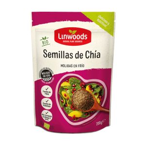 Semillas de Chia Molidas Bio 200g Linwoods
