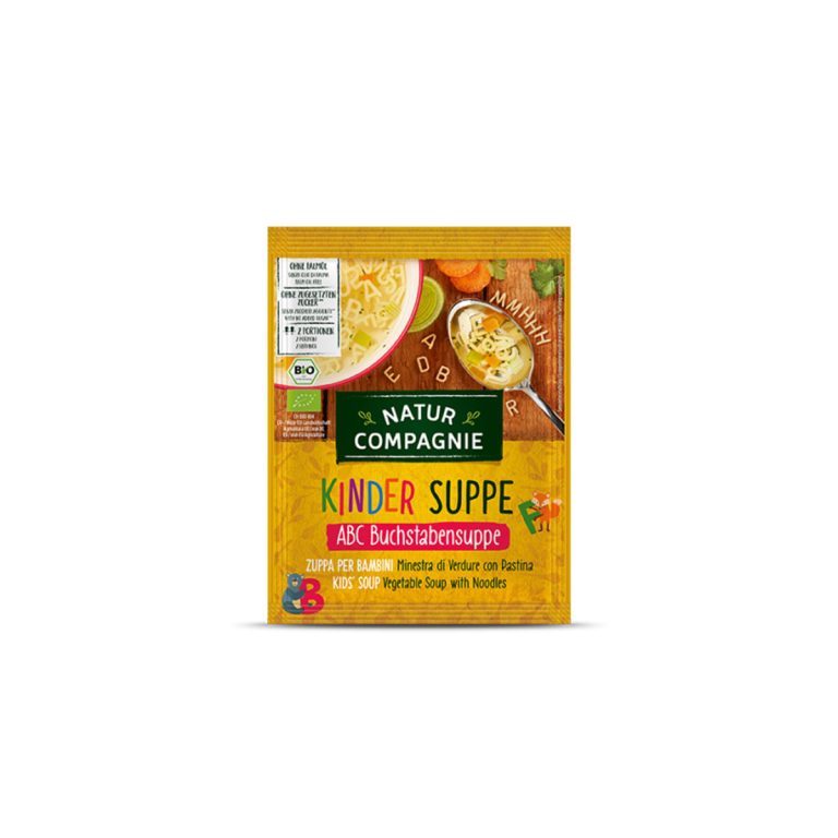 Sopa Juliana de letras Bio sobre 50g Natur Compagnie