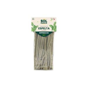Tagliatelle de espelta con espinacas 250 g Sol Natural