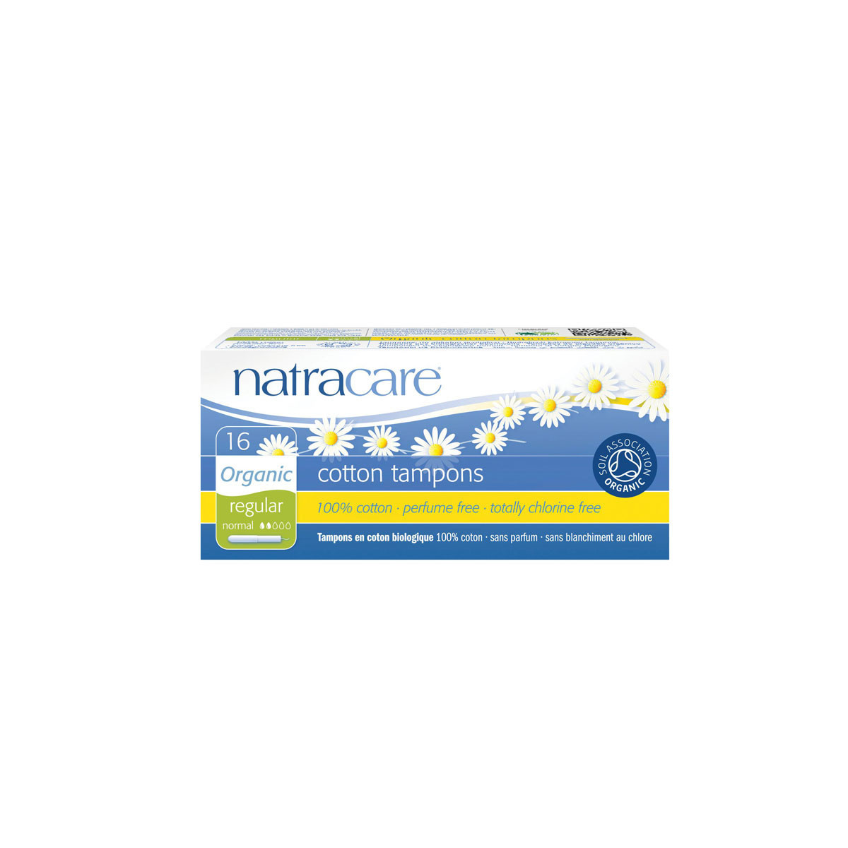 Tampon regular con aplicador bio 16 unidades Natracare