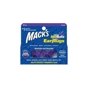 Tapones para oidos AquaBlock 2 pares Mack's