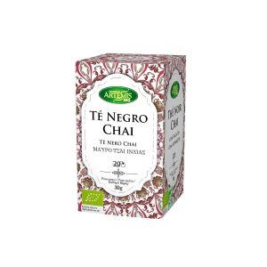 Te Negro Chai Bio 20 filtros Artemis