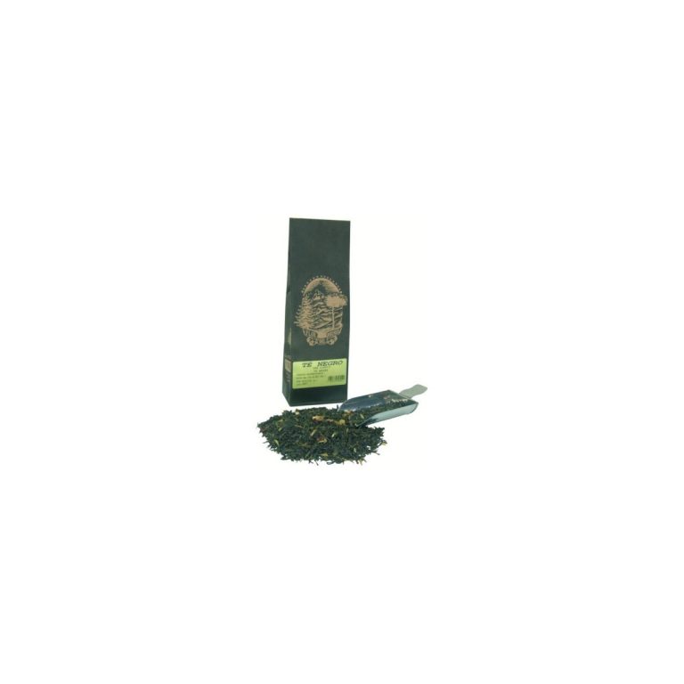 Te negro con azahar y naranja 100 g La Flor del Pirineo