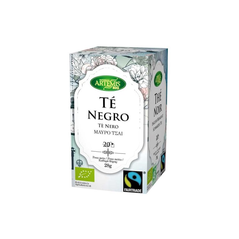 Te negro Bio 20 filtros Artemis