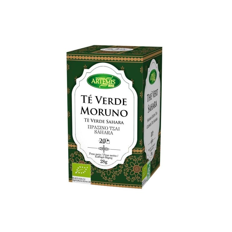 Te verde moruno Bio 20 filtros Artemis