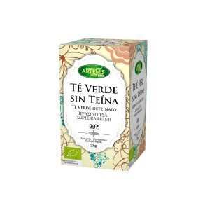 Te verde sin teina 20 filtros Artemis