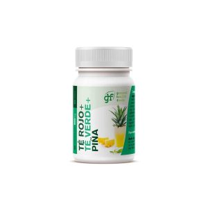 Te verde, te rojo y piña 500mg 60 capsulas GHF