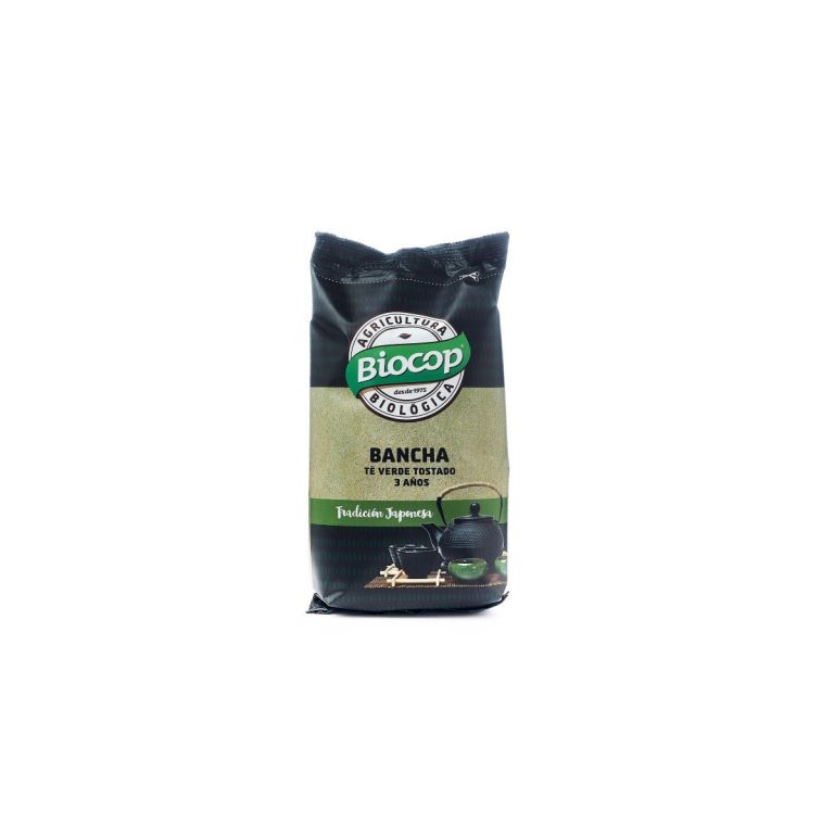 Te verde tostado bancha 3 años Bio 75g Biocop