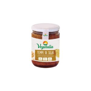Tempe en bote de vidrio esterilizado bio 250g Vegetalia