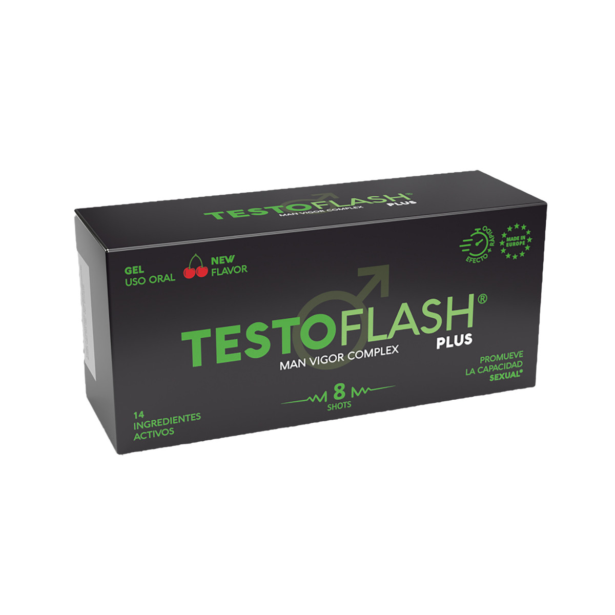 Testoflash vigor complex 8 geles MSR Lab