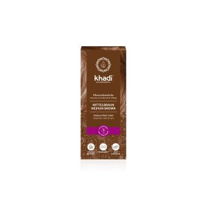 Tinte herbal Castaño Medio 100g Khadi