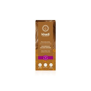 Tinte herbal Color Castaño Dorado 100g Khadi