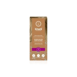 Tinte herbal Rubio Oscuro/Ceniza 100g Khadi