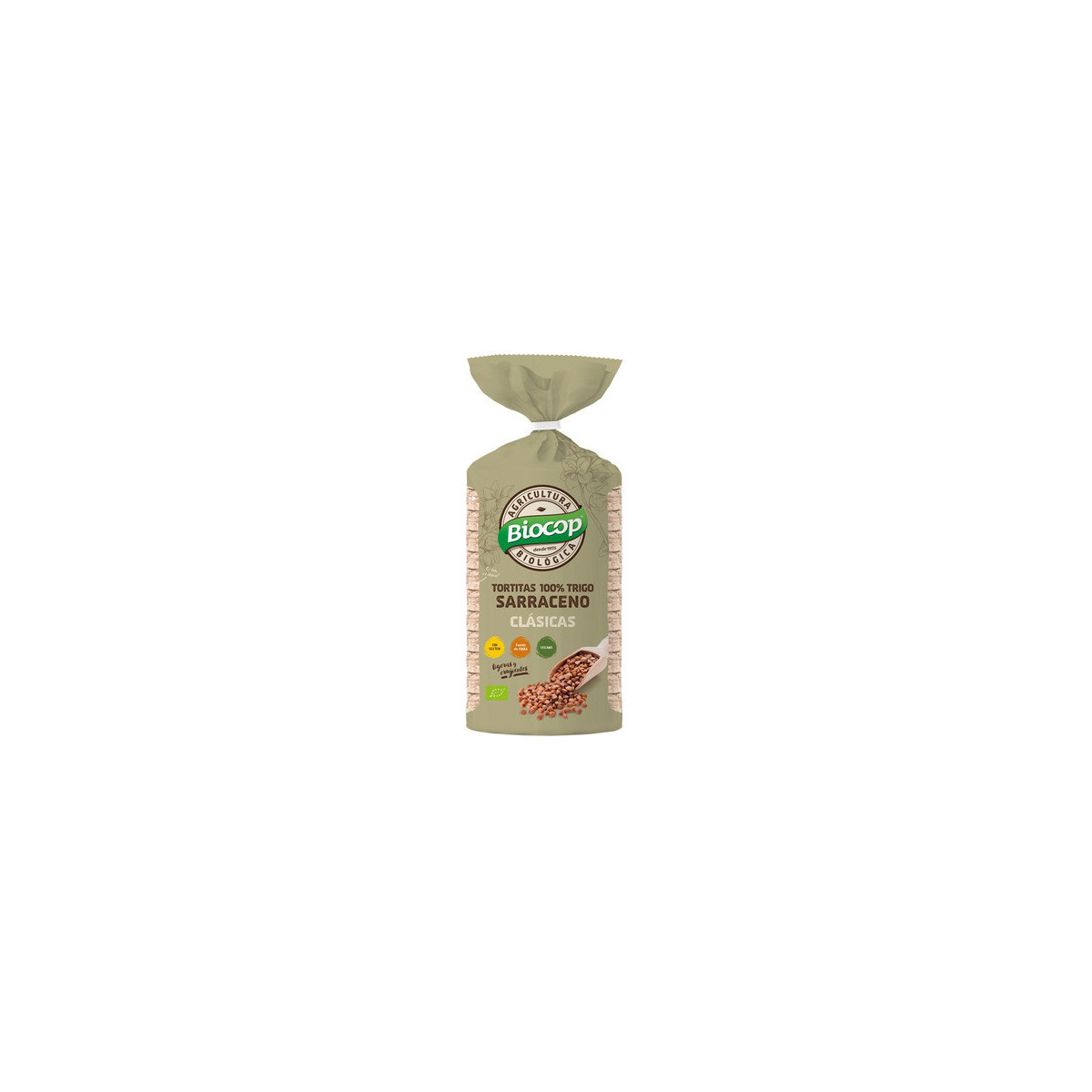 Tortitas 100% Trigo Sarraceno bio 100g Biocop