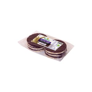 Tortitas de arroz con chocolate negro bio 100g Vegetalia
