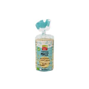 Tortitas de maiz con sal sin gluten bio 120 g La Finestra
