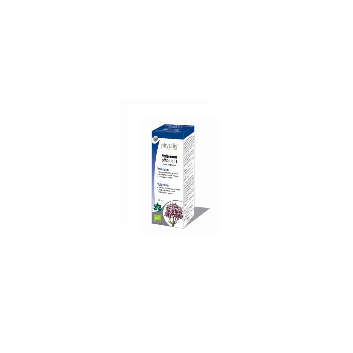 Valeriana officinalis extracto hidroalcoholico bio 100ml Physalis