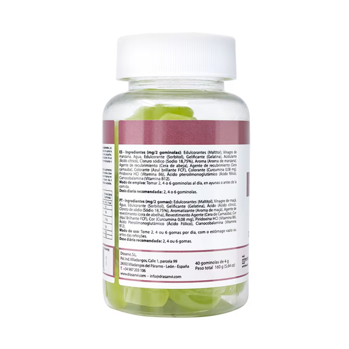 Vinagre de manzana Siluet360 40 gummies Drasanvi