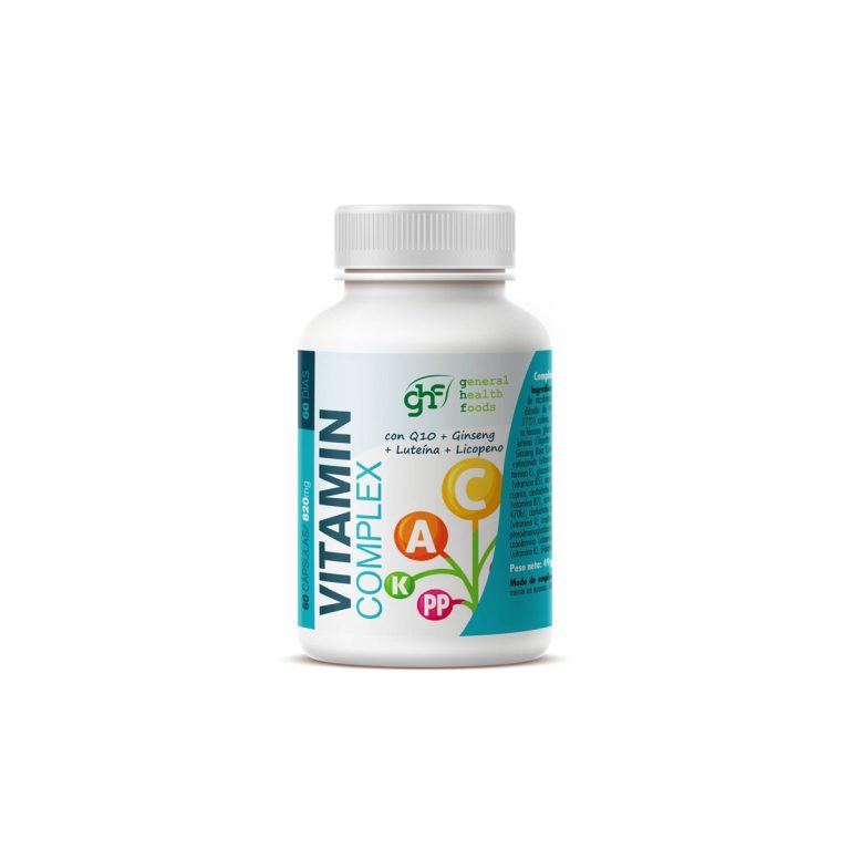 Vitamin complex 820mg 60 capsulas GHF