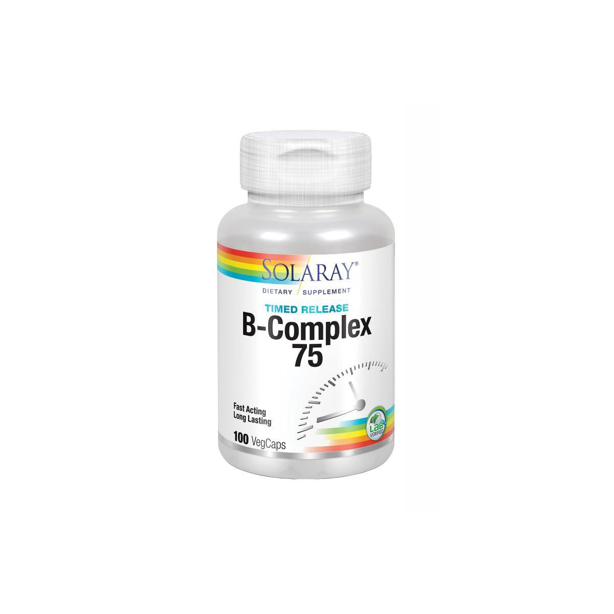 Vitamina B Complex 75 - 100vcaps Solaray