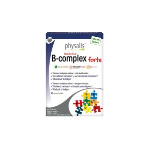 Vitamina B complex forte 30 comprimidos Physalis