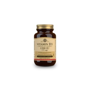 Vitamina D3 2200UI 55mcg 50 vcaps Solgar