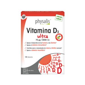 Vitamina D3 ultra 100 capsulas Physalis