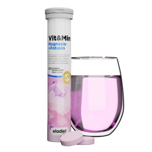 Vit&Min magnesio + potasio 1000 mg 14 comprimidos efervescentes Eladiet