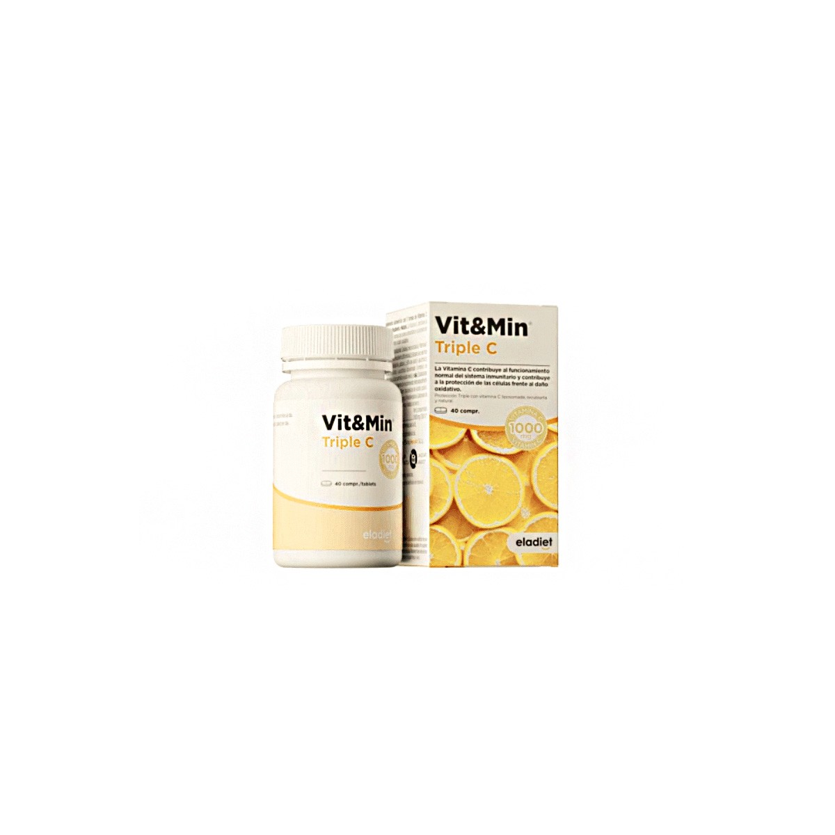 Vit&Min Triple C 40 comprimidos Eladiet