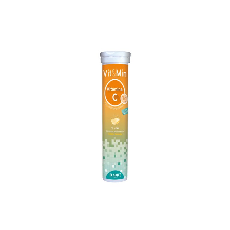Vit&Min vitamina C 15 comprimidos efervescentes Eladiet