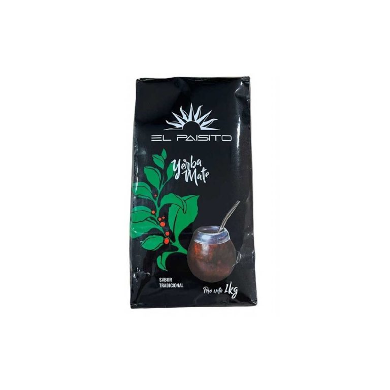 Yerba Mate tradicional 1kg El Paisito