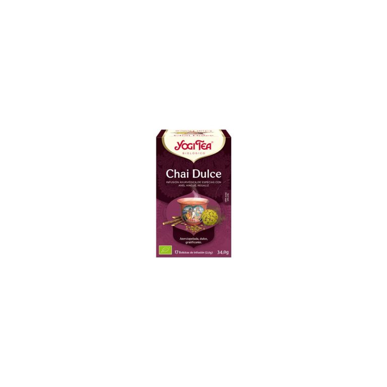 Yogi Tea Chai dulce 17 filtros BIO