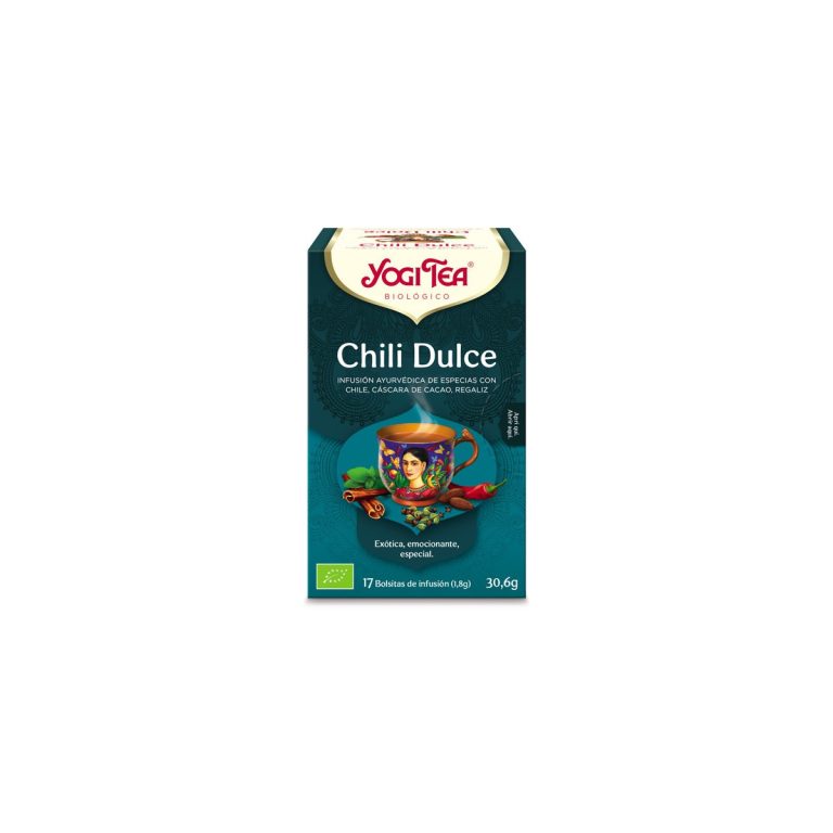 Yogi Tea Chili Dulce 17 filtros BIO
