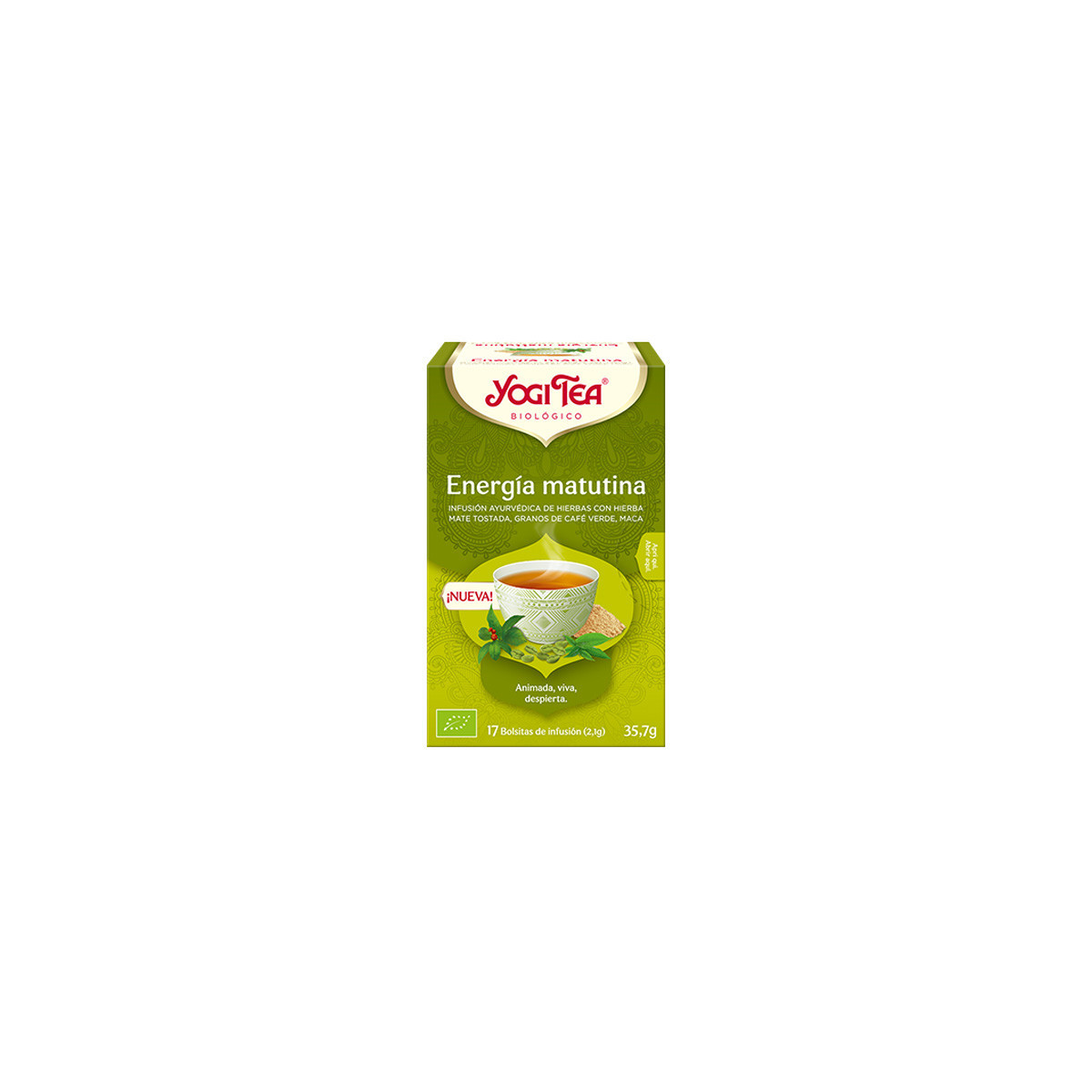 Yogi Tea Energia Matutina 17 filtros BIO