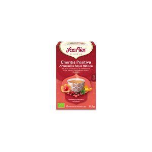 Yogi tea Energia positiva, arandano e hibisco 17 filtros BIO