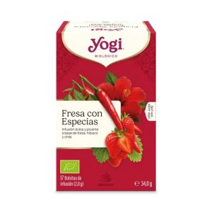 Yogi tea Fresas con Especias 17 filtros Bio