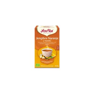 Yogi Tea Jengibre, naranja y vainilla 17 filtros BIO