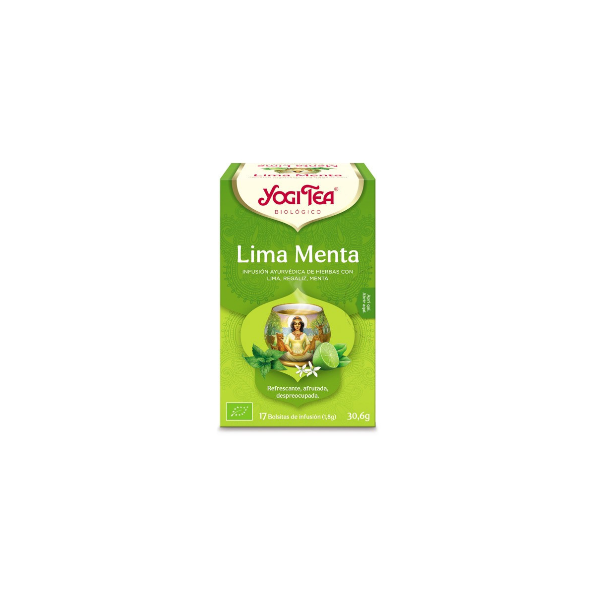Yogi Tea Menta lima 17 filtros BIO