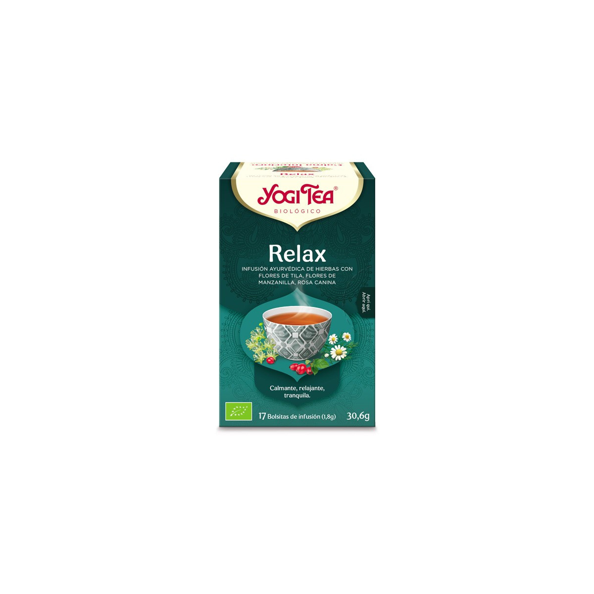 Yogi Tea Relax 17 filtros BIO