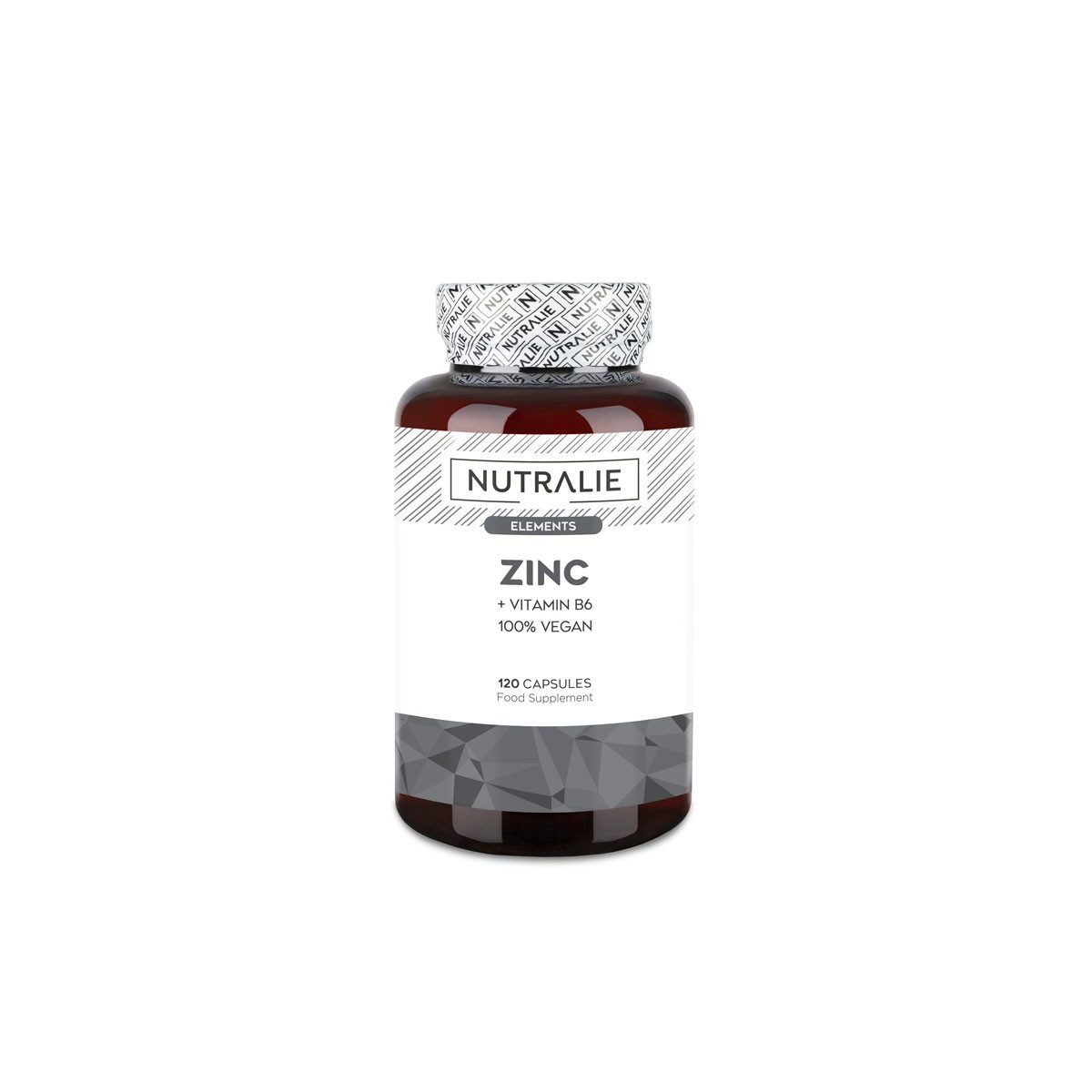 Zinc + Vitamin B6 120 caps Nutralie