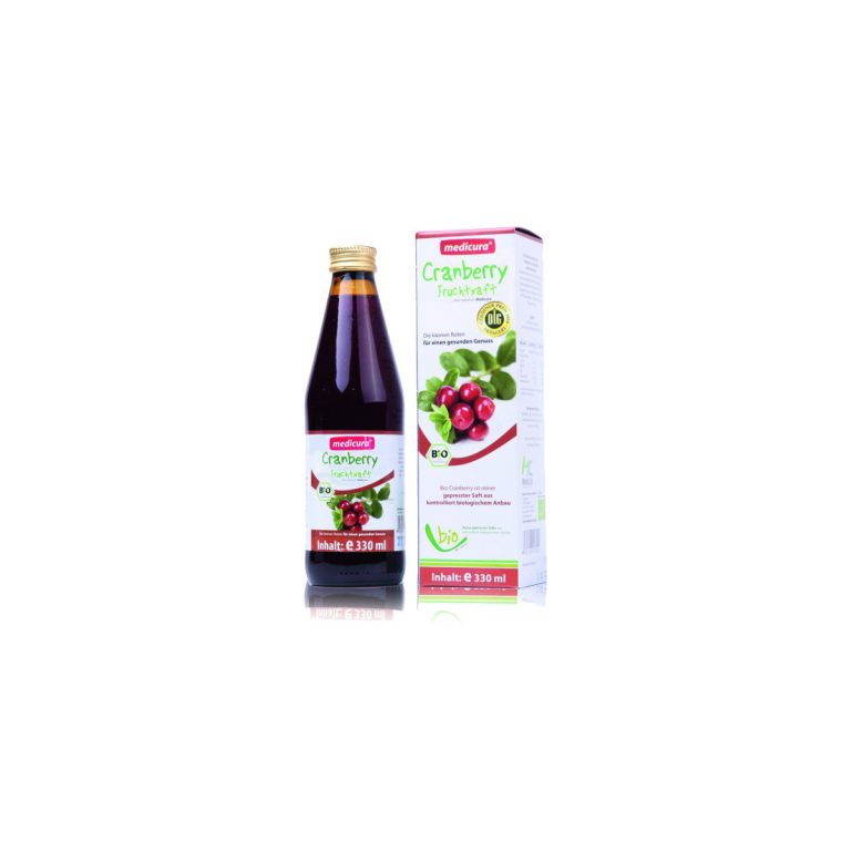 Zumo de arandano rojo bio 330ml Medicura
